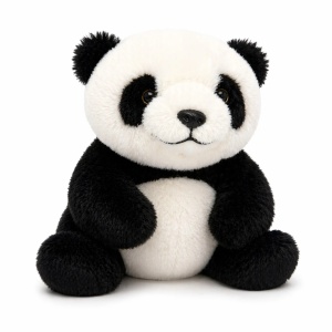 Set 6 animalute de plus parfumate 30 cm, iepure vidra urs panda jucarii moi - Img 4