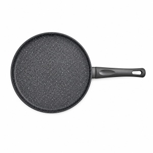 Tavă de pizza antiaderentă Zhenan, 28cm, albastru