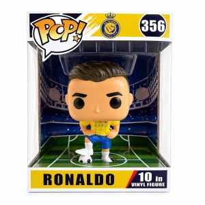 Figurină decorativă fotbalist 30 cm, din plastic, stil modern