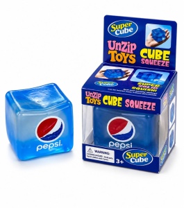 Jucărie Squishy Cub Albastru Anti-Stres – Cub Senzorial Moale și Elastic pentru Copii și Adulți - Img 3