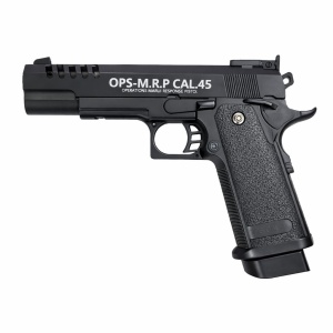 Pistol jucarie tip air sport, model realist, design ergonomic, negru - Img 3