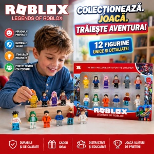 Set de 12 Figurine de Acțiune pentru Copii – Personaje de Colecție, Jucării Educative 3+ Ani - Img 2