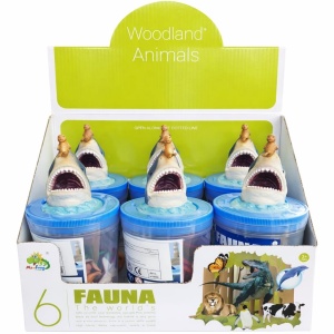 Set figurine animale marine din plastic Fauna, educativ si creativ - Img 3