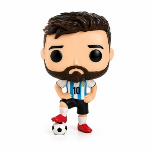 Figurină fotbalist 30 cm, din plastic, model decorativ pentru colecție - Img 2