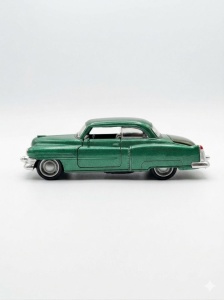 Masinuta metalica clasica retro verde, die cast, 15.5x7 cm - Img 2