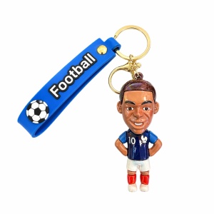 Set 12 Brelocuri Fotbaliști 9 cm – din Silicon Plastifiat, Diverse Modele - Img 4