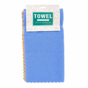 Set de 3 Prosoape de Bucatarie Semi Abrazive 30x30 CM, Lavete din Microfibra, Diferite Culori - Img 2