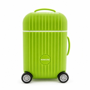 Set de Manichiură Profesional cu Husă Troller Verde – Kit Portabil pentru Îngrijirea Unghiilor - Img 2