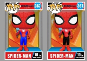 Figurină acțiune Spider-Man albastru pentru copii peste 3 ani