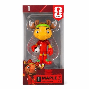 Figurină Mascotă Fotbal Cerb 24 cm – cu Minge, Jucărie din Plastic - Img 2