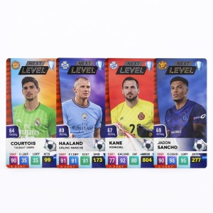 Joc de cărți jucatori de fotbal diversi, carton, colecționabil, pentru toți suporterii - Img 3