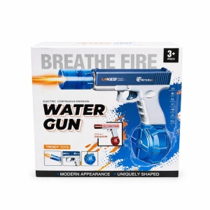 Pistol cu apa electric albastru compact cu rezervor tambur - Img 2
