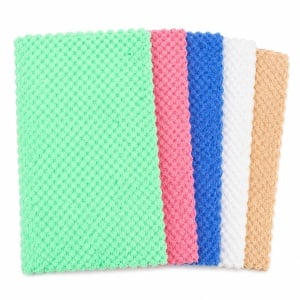 Set 5 prosoape bucătărie din microfibră 30x30 cm – ultra absorbante, uscare rapidă - Img 2