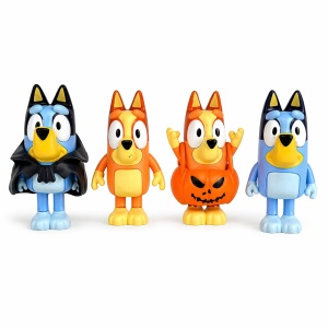 Set de 4 figurine cățel năzdrăvan, 21x40 cm, din plastic - Img 2