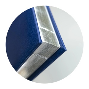 Agendă 460 New Karachi Silver Blu, zilnică 15 x 21 cm - Img 2