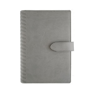 Agendă de lux Cometa Gri, 15 x 21 cm
