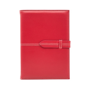 Agendă de lux Corsica Rosso, 15x21 cm
