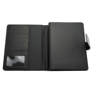 Agendă de lux cu clapă Bluette Nero, 15 x 21 cm - Img 2