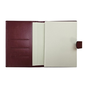 Agendă de lux Laguna Bordo mat, 17 x 24 cm - Img 3