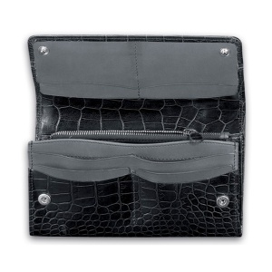 Portofel din piele Nero, damă, XX-25/0145-021, 10 x 19 x 2.5 cm - Img 2