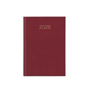 Agendă 457 New Karachi Rosso Ciliegia, zilnică 17 x 24 cm