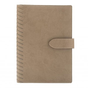 Agendă de lux Cometa Tortora Bej, 17 x 24 cm