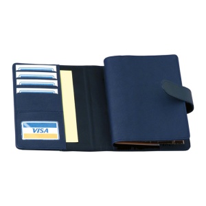 Agendă de lux cu clapă Bluette Blu, 15 x 21 cm - Img 2