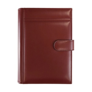 Agendă de lux Laguna Bordo mat, 17 x 24 cm