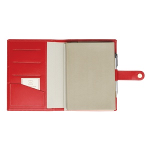 Agendă din piele Elba Rosso, 15 x 21 cm - Img 2