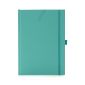 Agendă Matra 459 Verde Aqua cu elastic, nedatată 15 x 21 cm