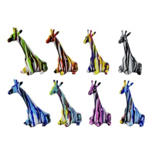 Decorațiune pentru casă, Girafă A571-05, H 13 cm X L 16 cm - Img 2