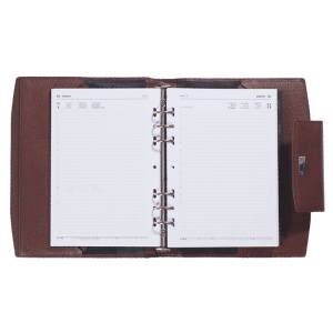 Organizer Saffiano Marrone, 15 x 21 cm - Img 2