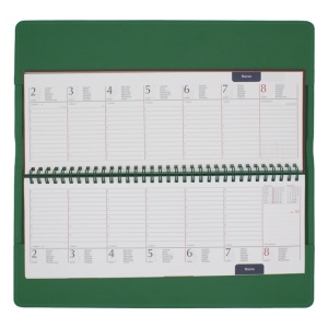 Planner de lux Cometa Verde, 16,5 x 33 cm - Img 2