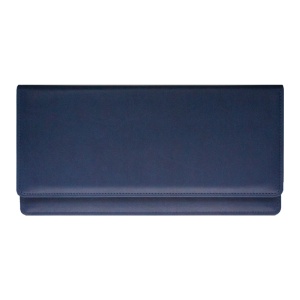 Planner din piele Elba/Pianeta Blu, 16.5 x 33 cm