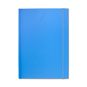 Agendă 459 Matra Blu Sky cu elastic, nedatată 15 x 21 cm