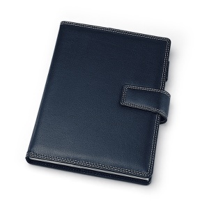 Agenda de lux Basic Blu , 17x24 cm