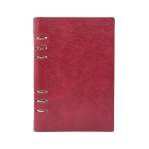 Agendă de lux Circle 207 Rosso cu inele,15x21 cm
