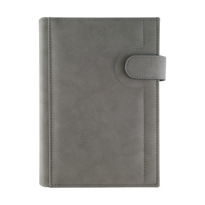 Agendă de lux Nisa Gri, 17 x 24 cm