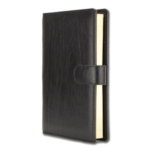 Agenda din piele Kenya Nero, 17x24 cm - Img 3