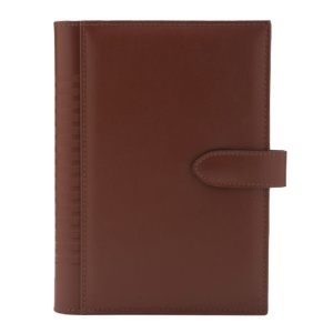 Agendă din piele Pianeta Cognac, 17 x 24 cm