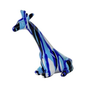 Decorațiune pentru casă, Girafă A571-05, H 13 cm X L 16 cm
