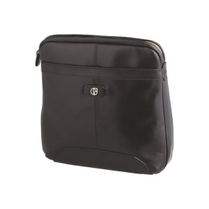 Geantă de umăr din piele Roma Nero XX120192-011, 39 x 28 x 9 cm