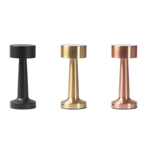 Lampa cu Touch din Metal Roz - Img 2