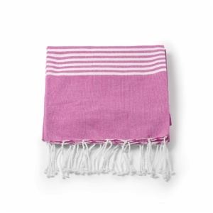 Pareo/prosop de plaja fucsia