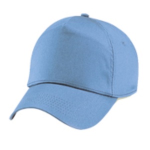 Sapca BBC, inchidere velcro, Blu Sky