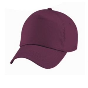 Șapcă BBC, închidere velcro, Bordo