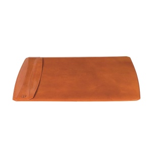 Set de birou din piele Roma Cognac 3 Piese, 50 x 37 cm - Img 2