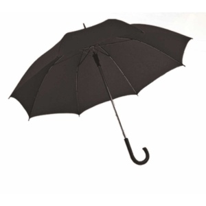 Umbrelă automată, Negru cu mâner plastic