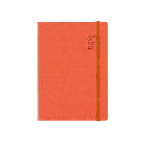 Agendă 460 Vinci Flex Orange zilnică 15 x 21 cm