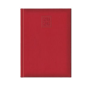 Agendă 477 Sherwood Rosu, săptămânală 19.7 x 26.5 cm